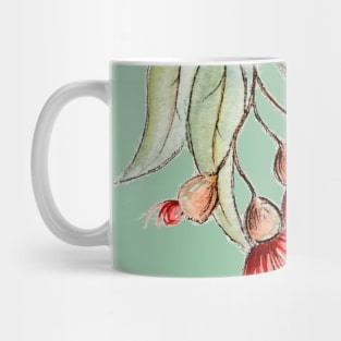 Flowering Australian Gum, Illustration Mug